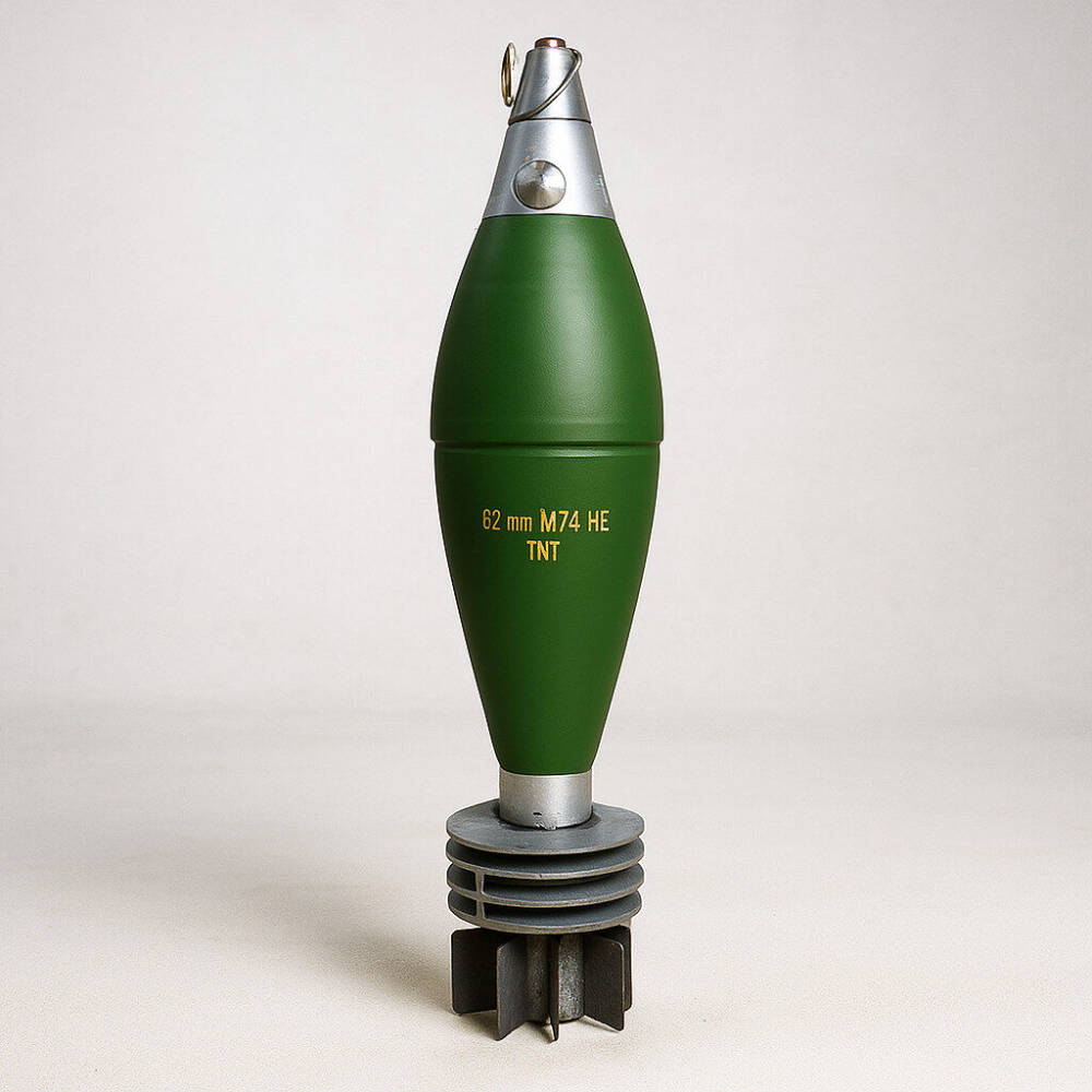 82mm Mortar Shell with Impact Fuze (UT M68 P1)